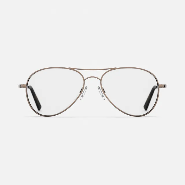 Randolph Amelia Chocolate Gold occhiali da vista Clear