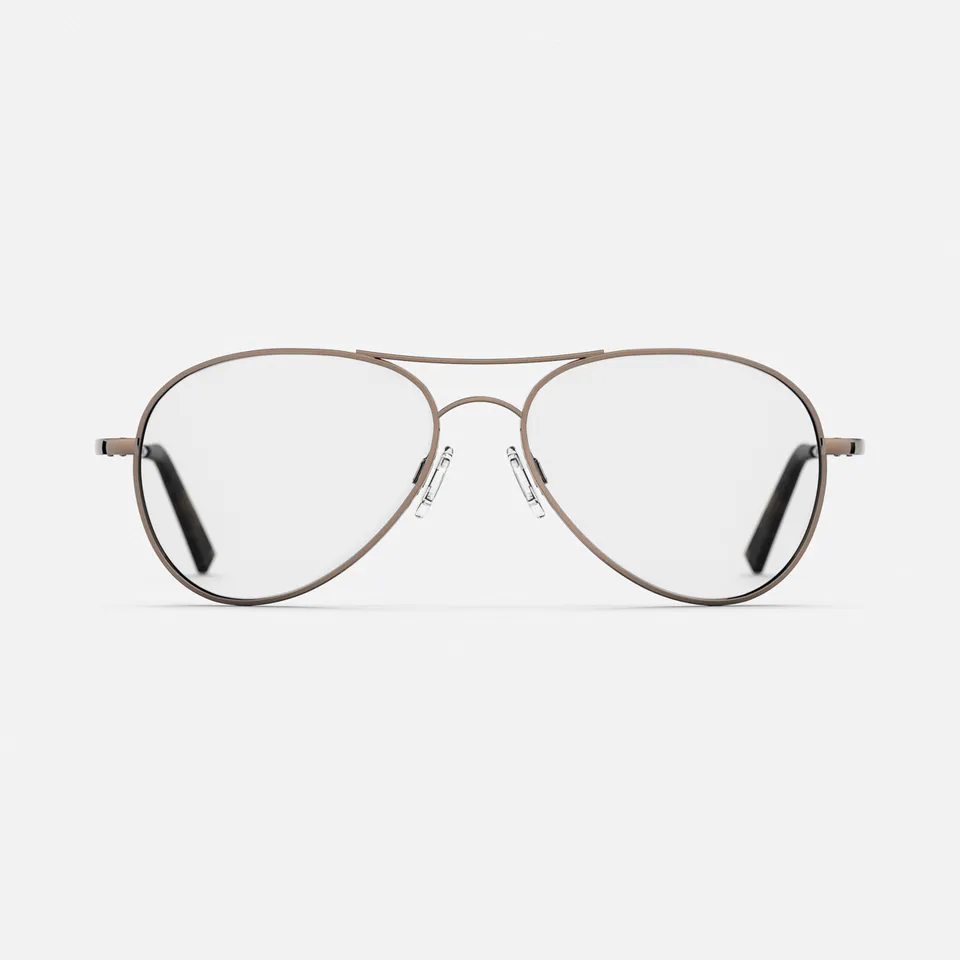 Randolph Amelia Chocolate Gold occhiali da vista Clear
