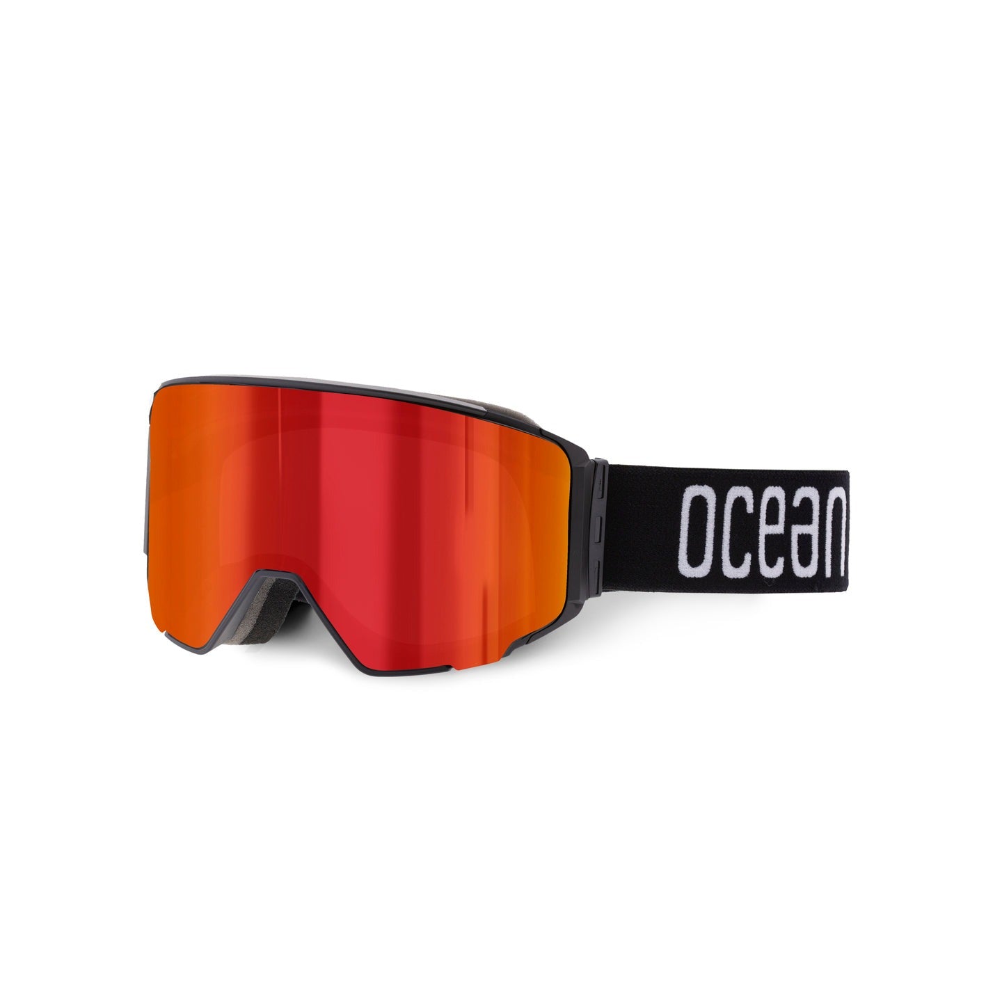 Ocean Denali maschera sci nera lente smoke casco