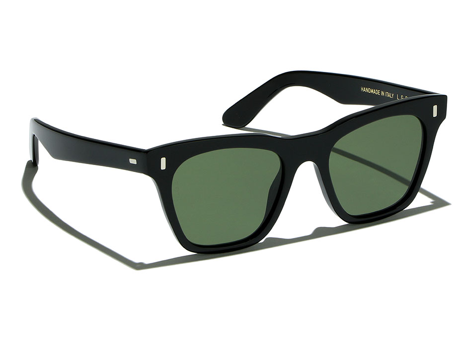 L.G.R Cecile Occhiali da Sole Nero Verde