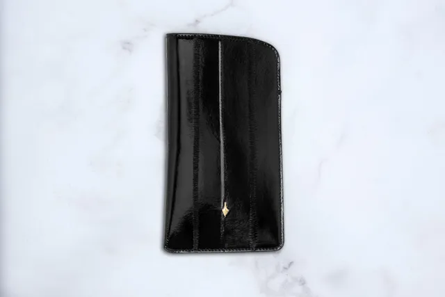Jacques Marie Mage Circa custodia occhiali pelle eel
