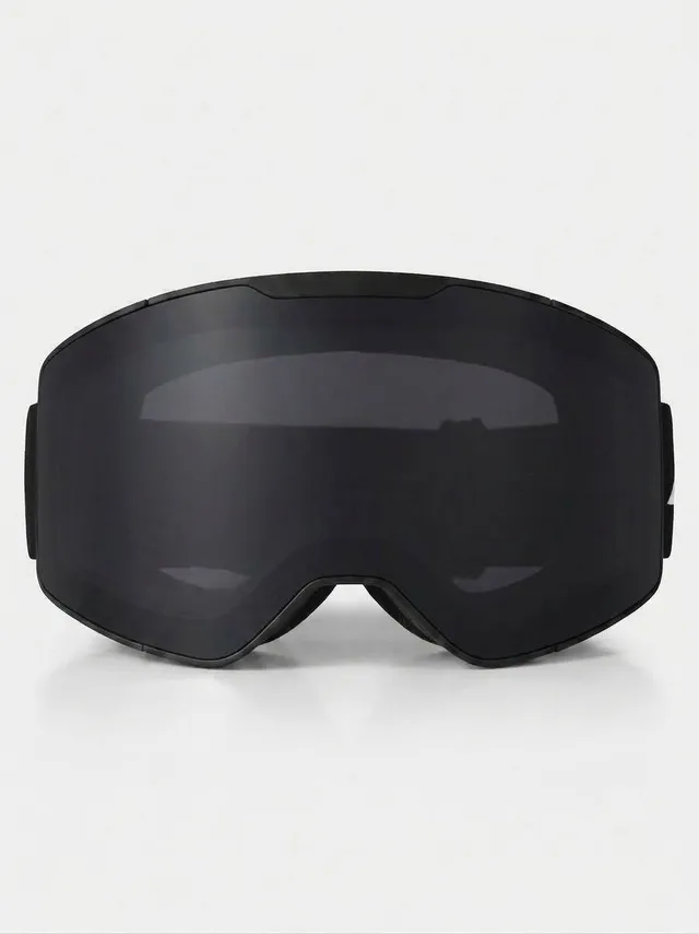 Ocean Kilimanjaro maschera sci nera lente smoke antiappannante
