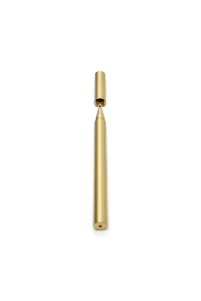 Lunetterie Générale Brass Pen penna ottone opaco