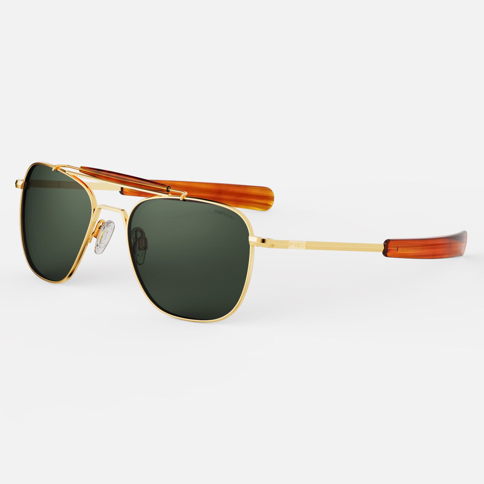 Randolph Aviator II 23k Gold AGX occhiali da sole 55mm