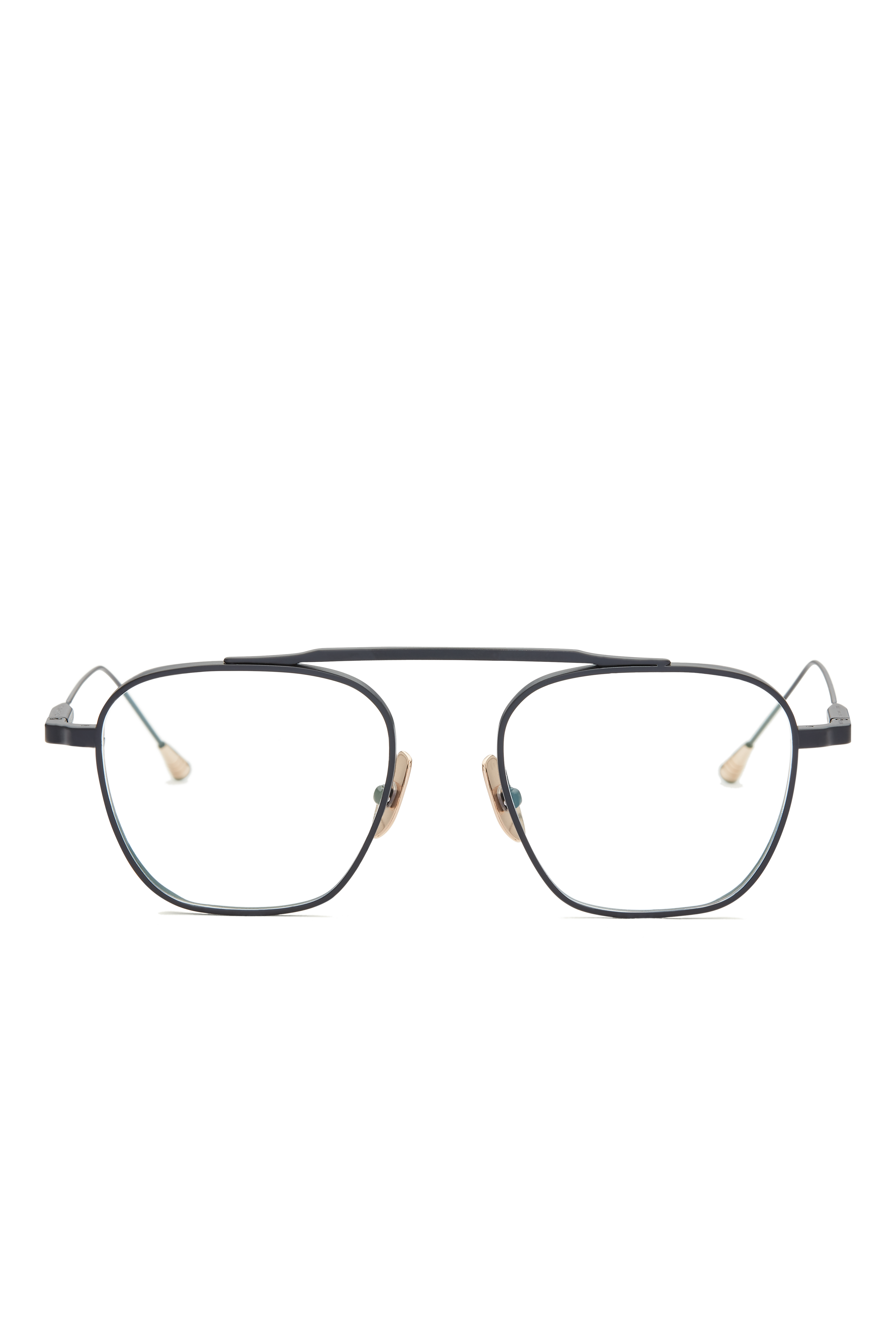Lunetterie Generale Spitfire occhiali vista nero titanio