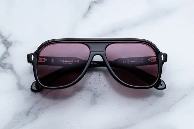 Jacques Marie Mage Teewinot occhiali da sole black mahogany