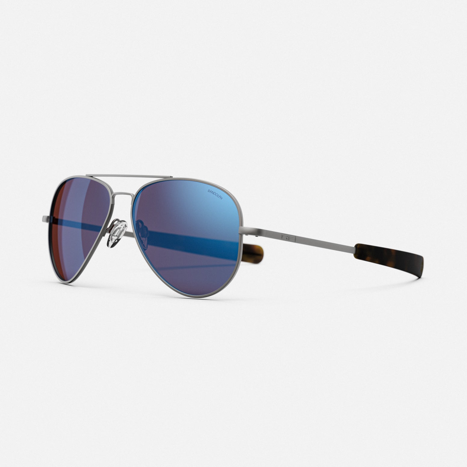 Randolph Concorde occhiali da sole Gunmetal Le Mans Blue