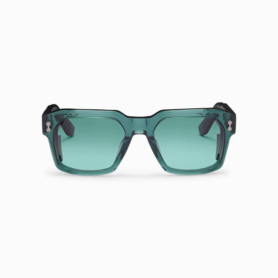 Akoni Horizon Pegasus-Two occhiali da sole verde titanio
