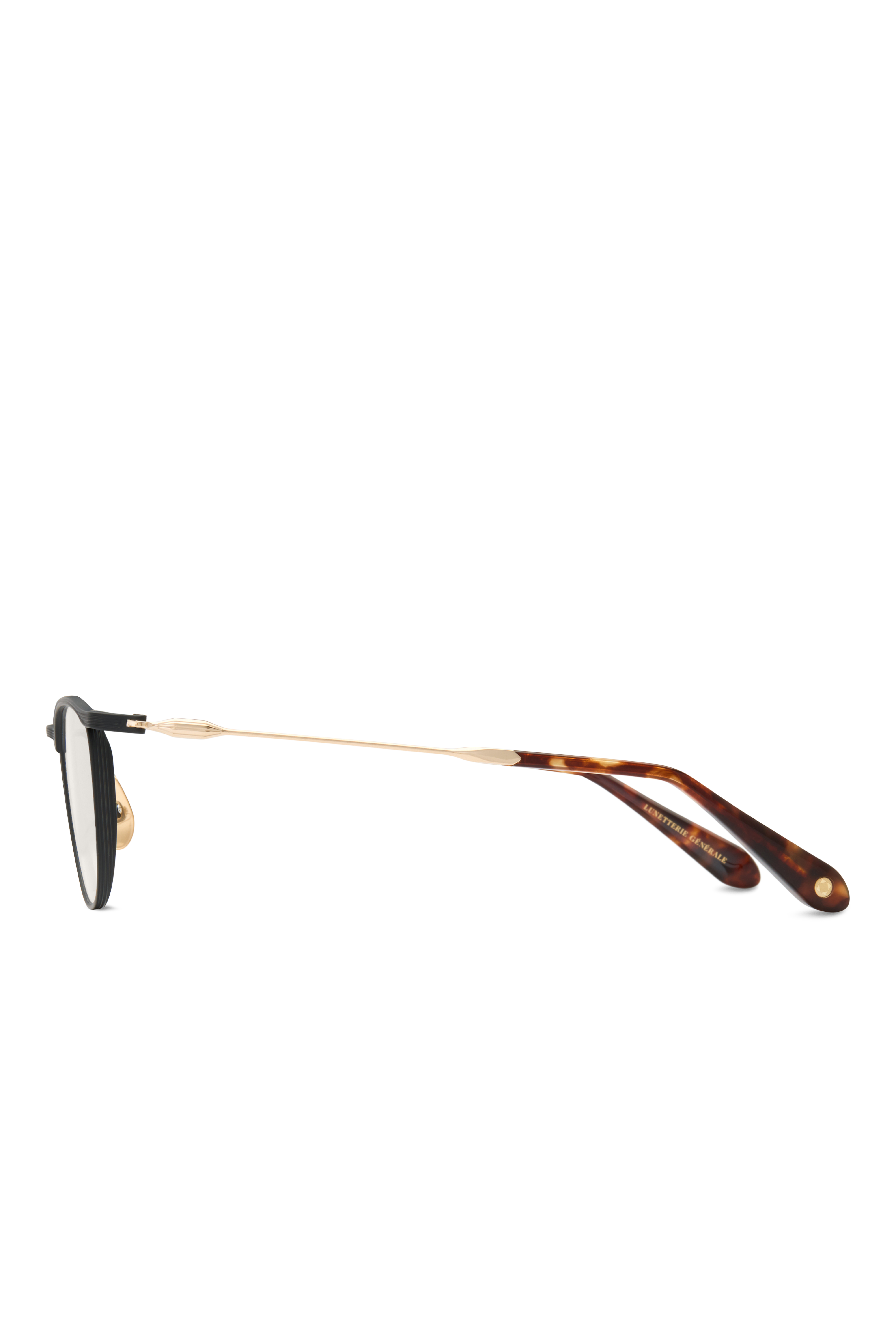 Lunetterie Generale Eldorado occhiali da vista palladio oro 16k titanio