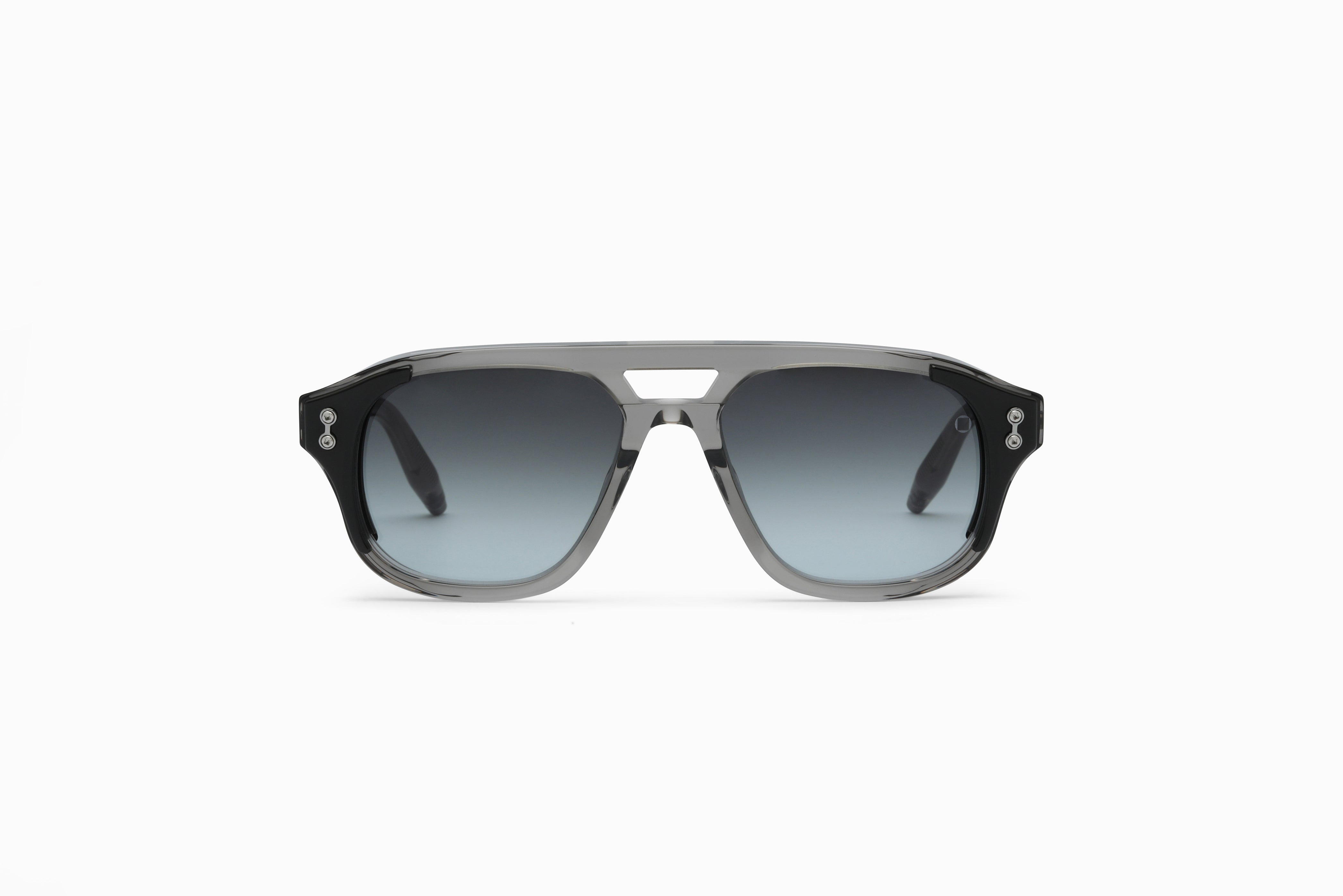 Akoni Horizon Phoenix occhiali da sole Crystal Grey acetato