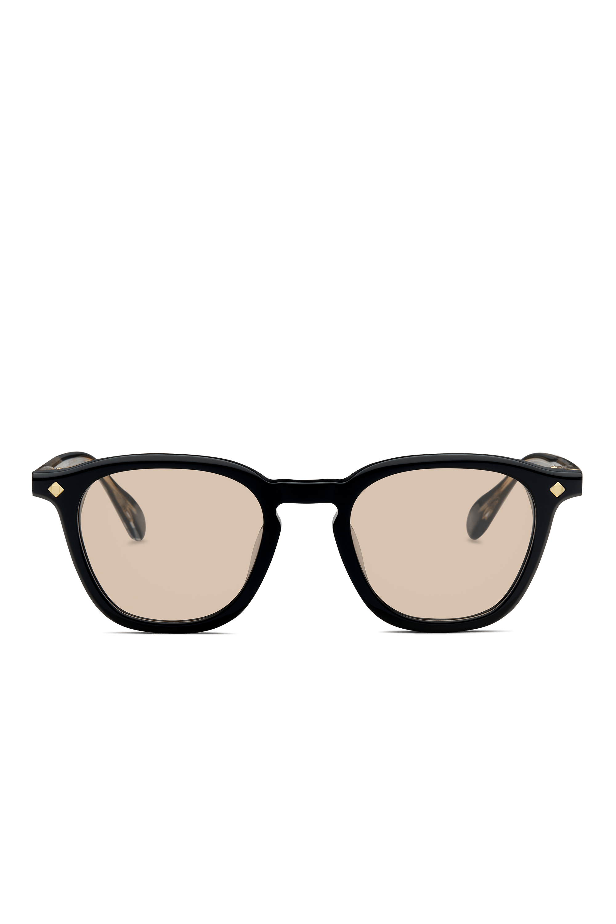 Lunetterie Generale Maestro occhiali personalizzati nero oro 24K