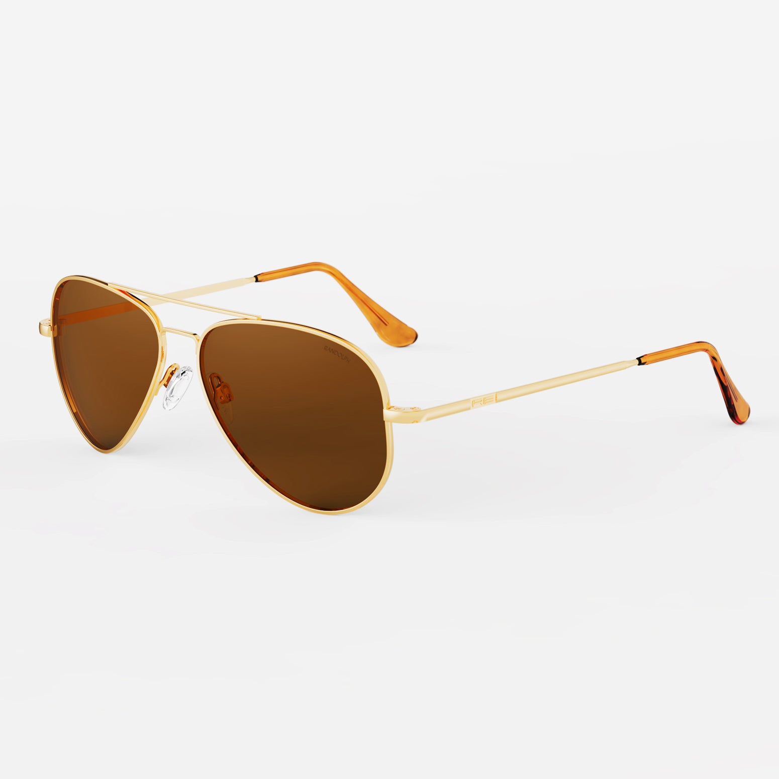 Randolph Concorde 23k Gold occhiali da sole American Tan vetro