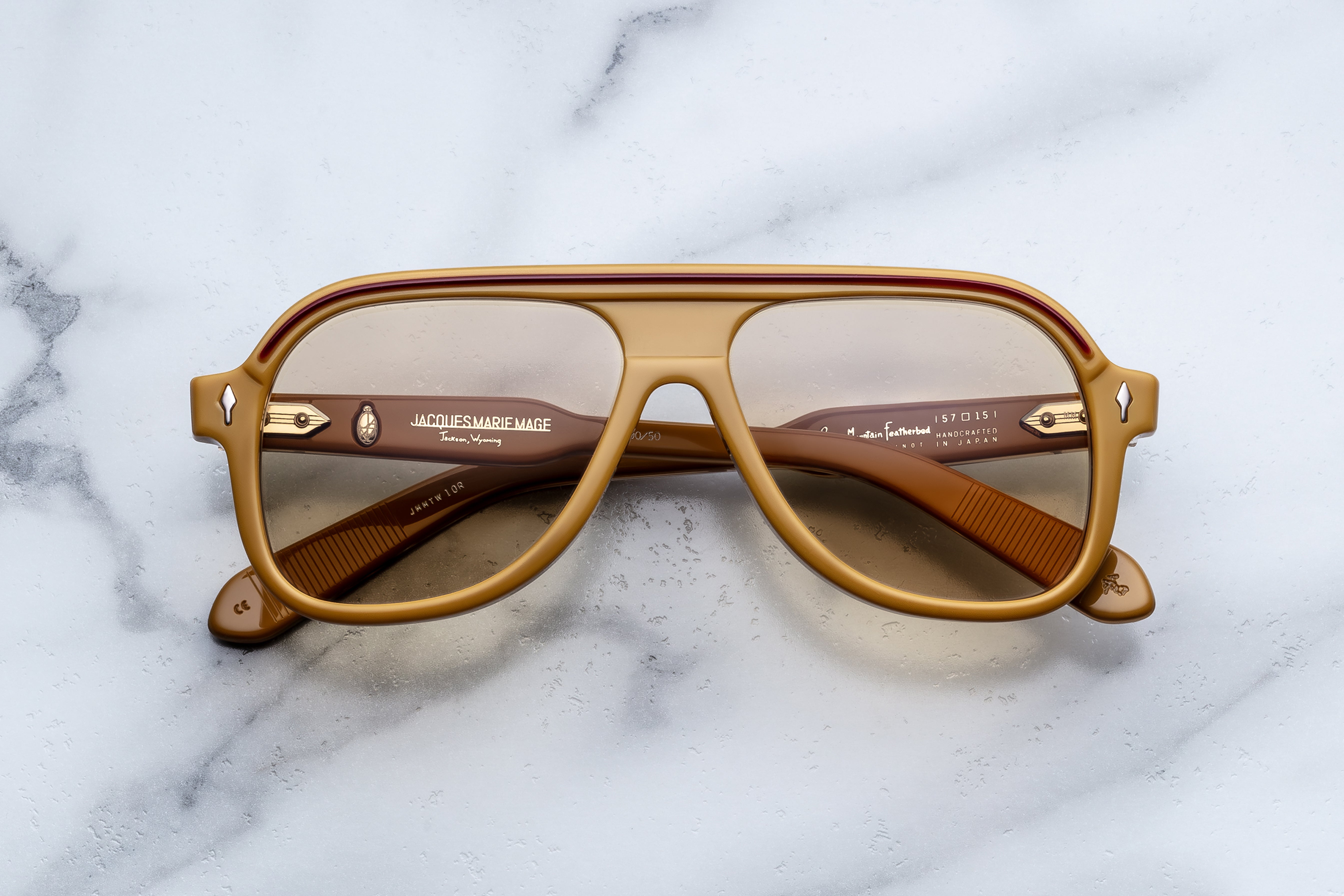 Jacques Marie Mage Teewinot occhiali da sole black mahogany