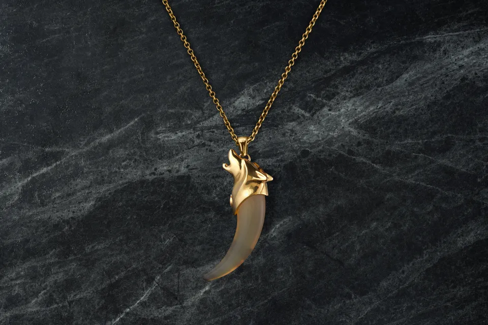 Jacques Marie Mage Yellowstone VI Faithful collana oro
