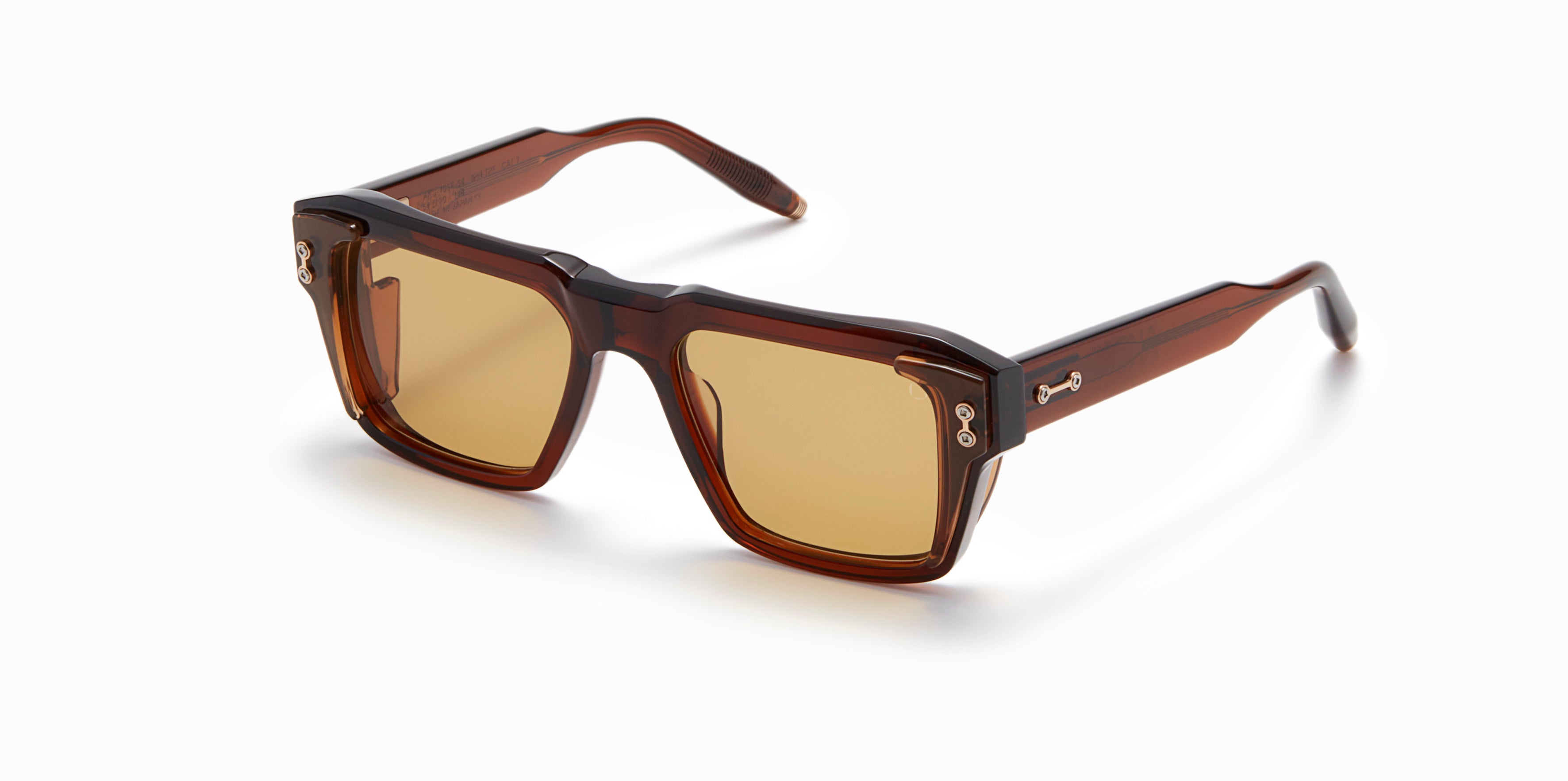 Akoni Horizon Hercules occhiali da sole Dark Crystal Brown