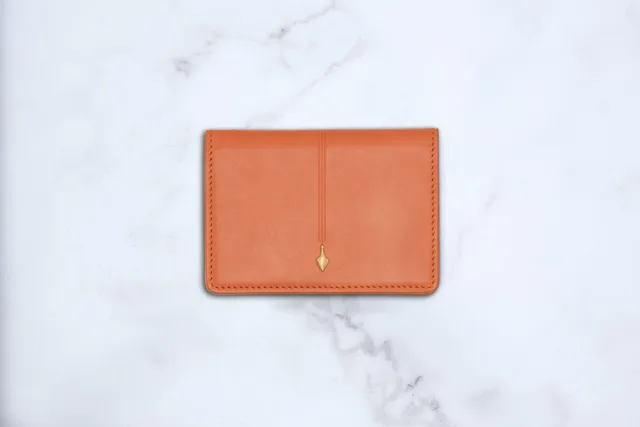 Jacques Marie Mage Cassandre portafoglio bifold pelle