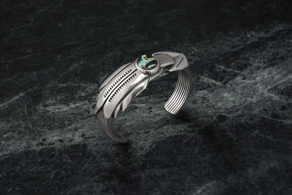 Jacques Marie Mage Natrona bracciale small turchese
