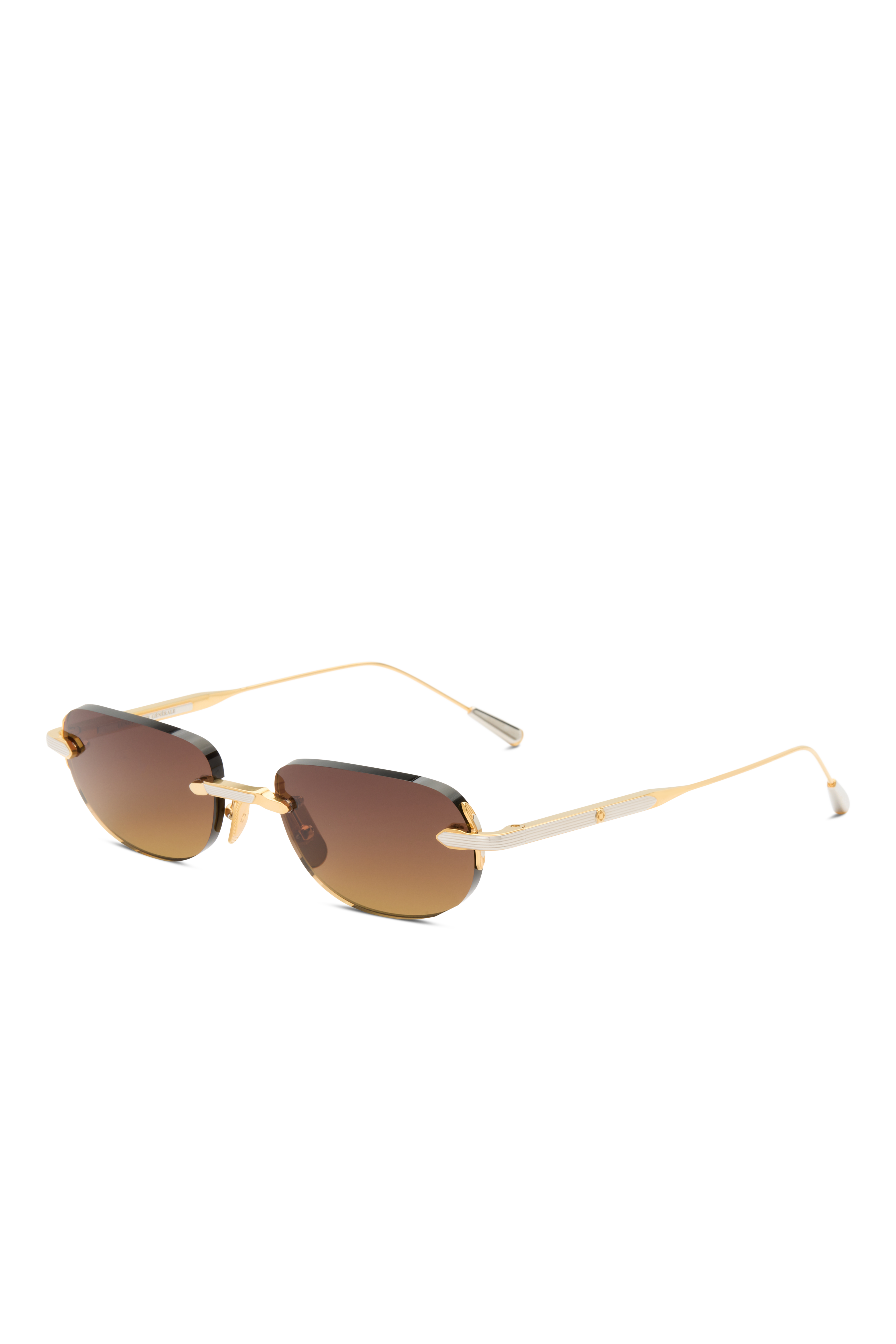 Lunetterie Générale St-Tropez occhiali da sole nero blu titanio