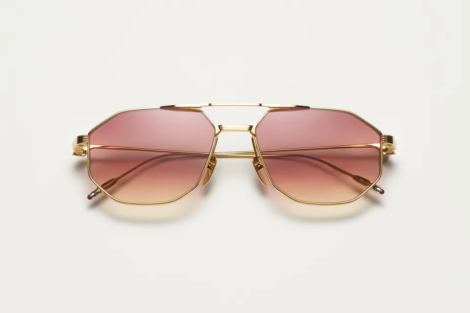 Jacques Marie Mage Bandit occhiali da sole oro