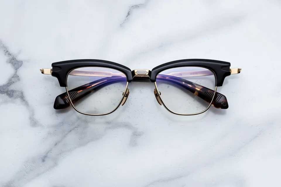 Jacques Marie Mage Sartre RX occhiali da vista 15A Noir bronzo