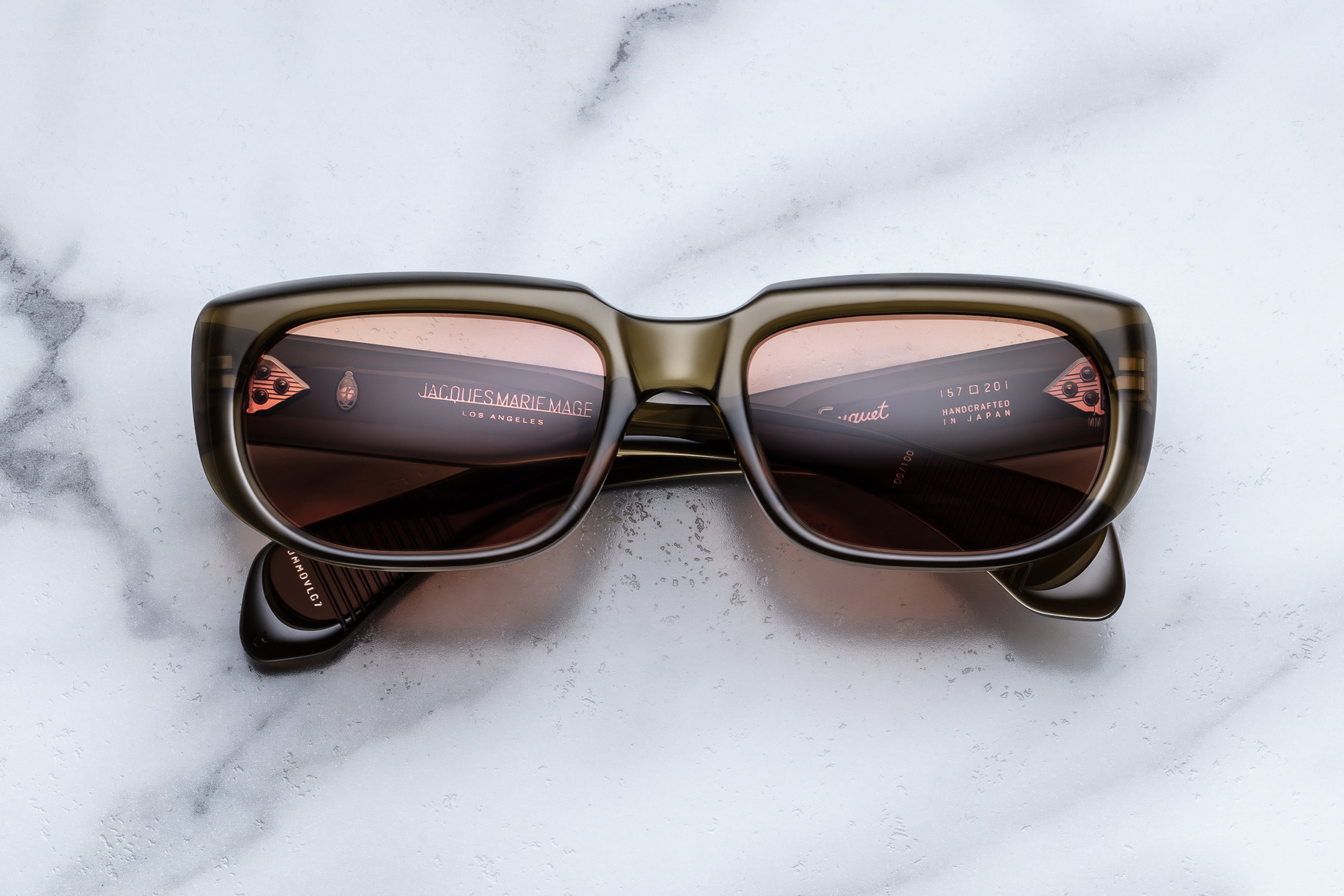 Jacques Marie Mage Deauville occhiali da sole K35 obscura unisex