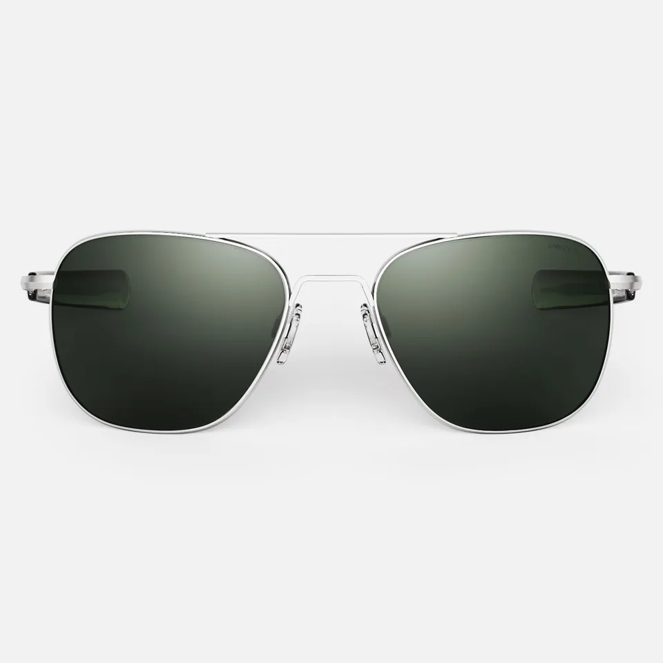 Randolph Aviator occhiali da sole graduati Matte Chrome AGX