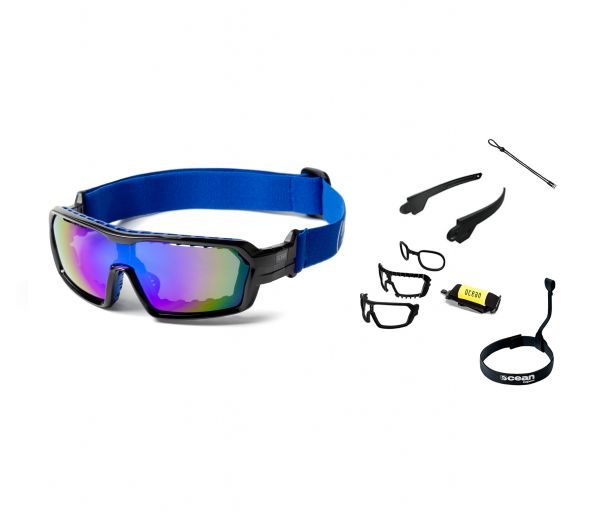 Ocean Sunglasses Chameleon occhiali galleggianti neri polarizzati