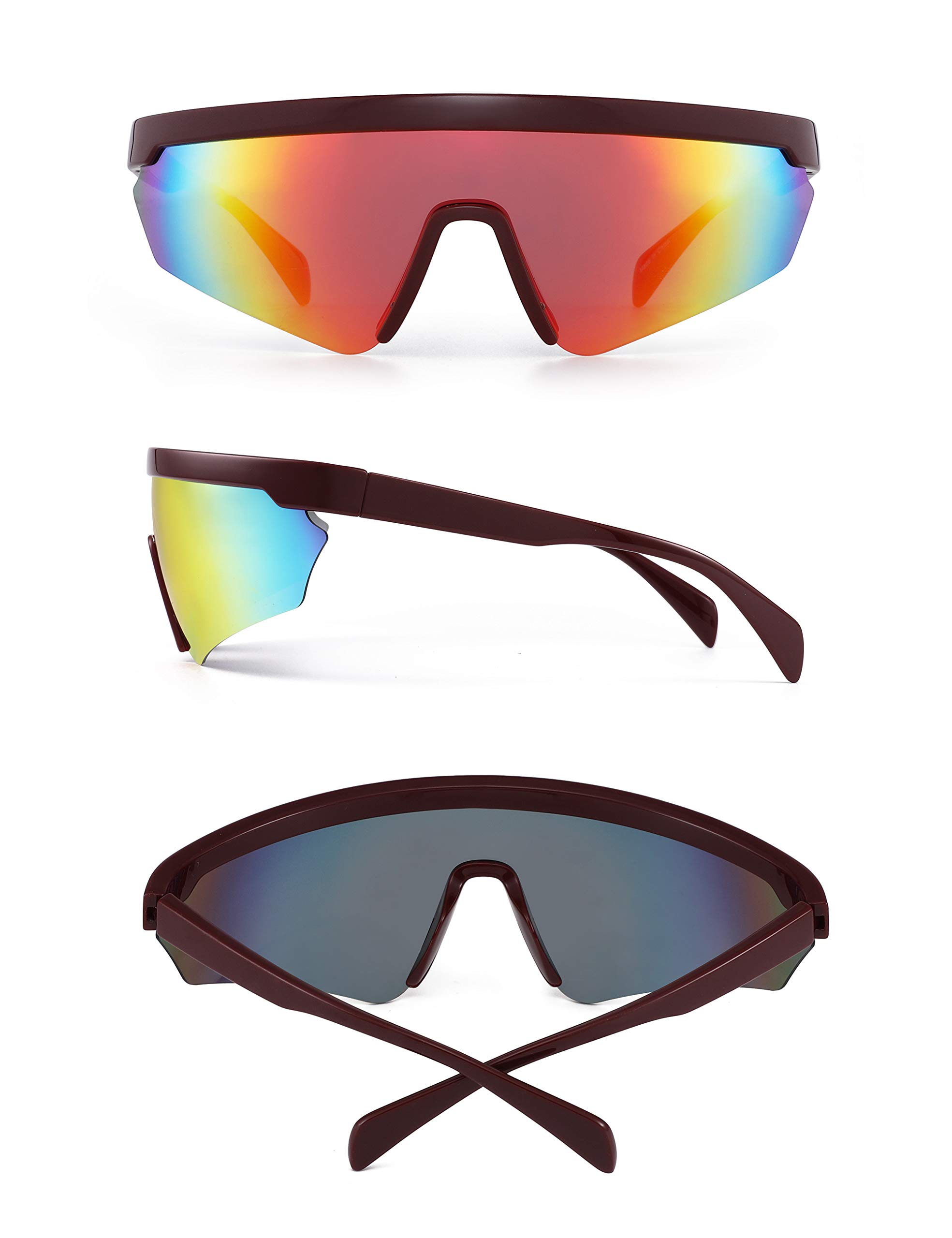 Glindar Sport occhiali da sole polarizzati uomo UV400