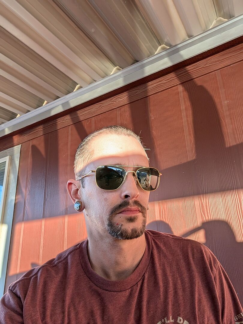 Randolph Aviator 23k Gold AGX Occhiali da Sole in Vetro