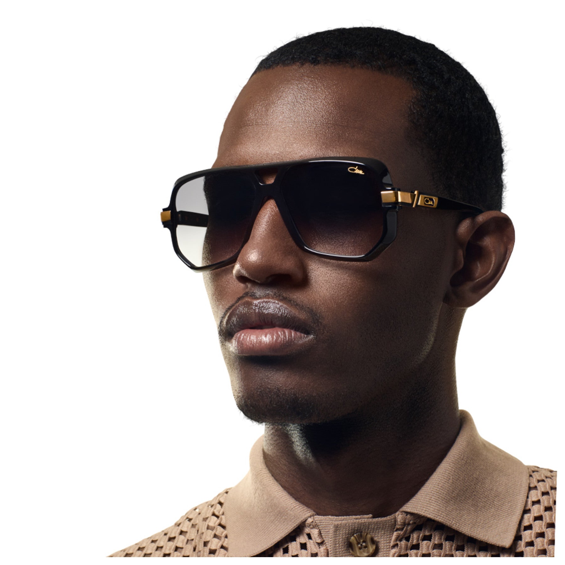 Cazal Legends MOD 627/3 occhiali da sole nero-oro uomo