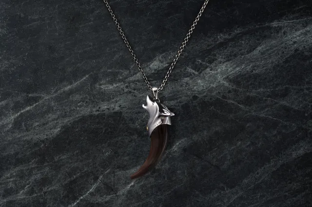 Jacques Marie Mage Yellowstone VI Faithful collana argento
