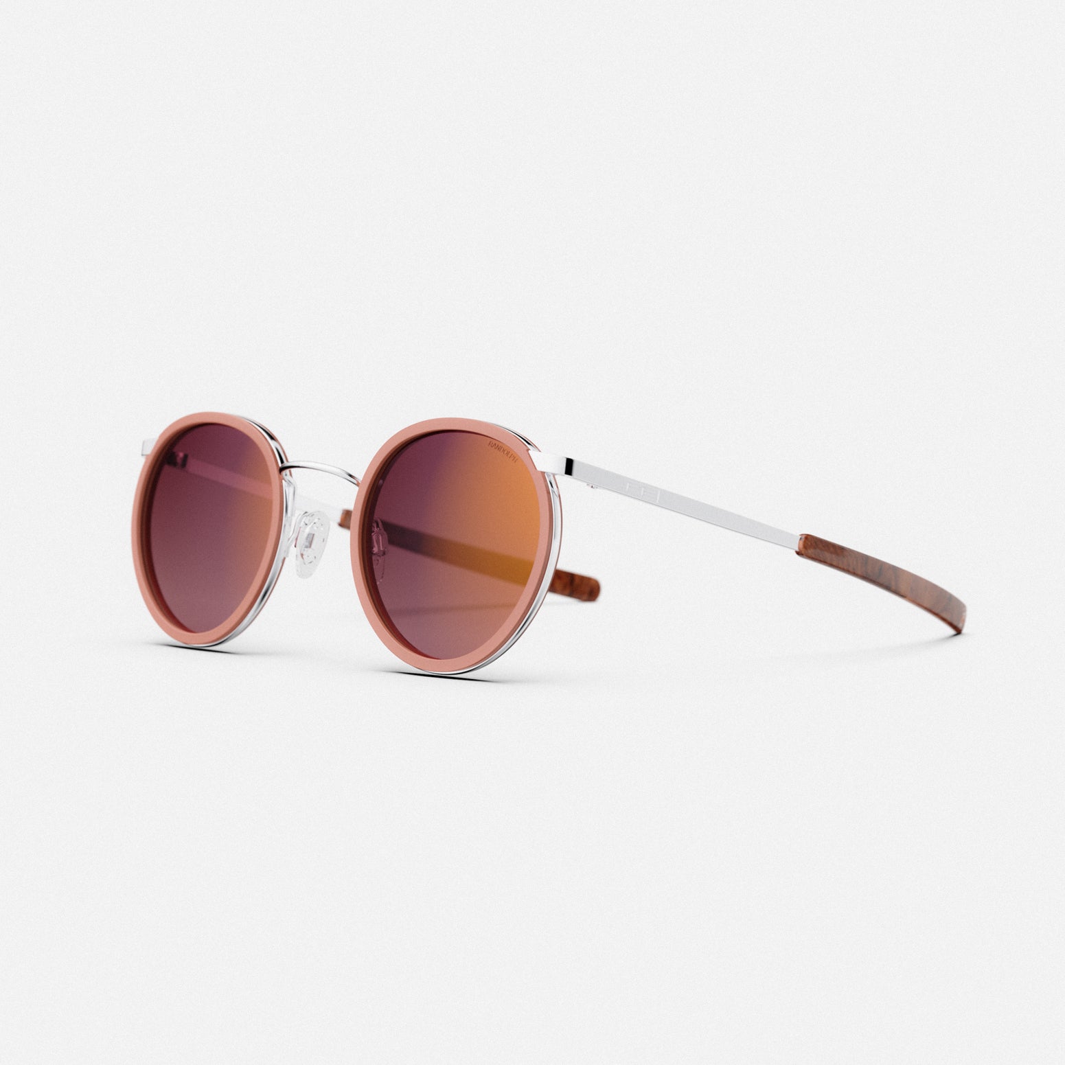 Randolph P3 Fusion occhiali da sole 51mm oro bianco rosa