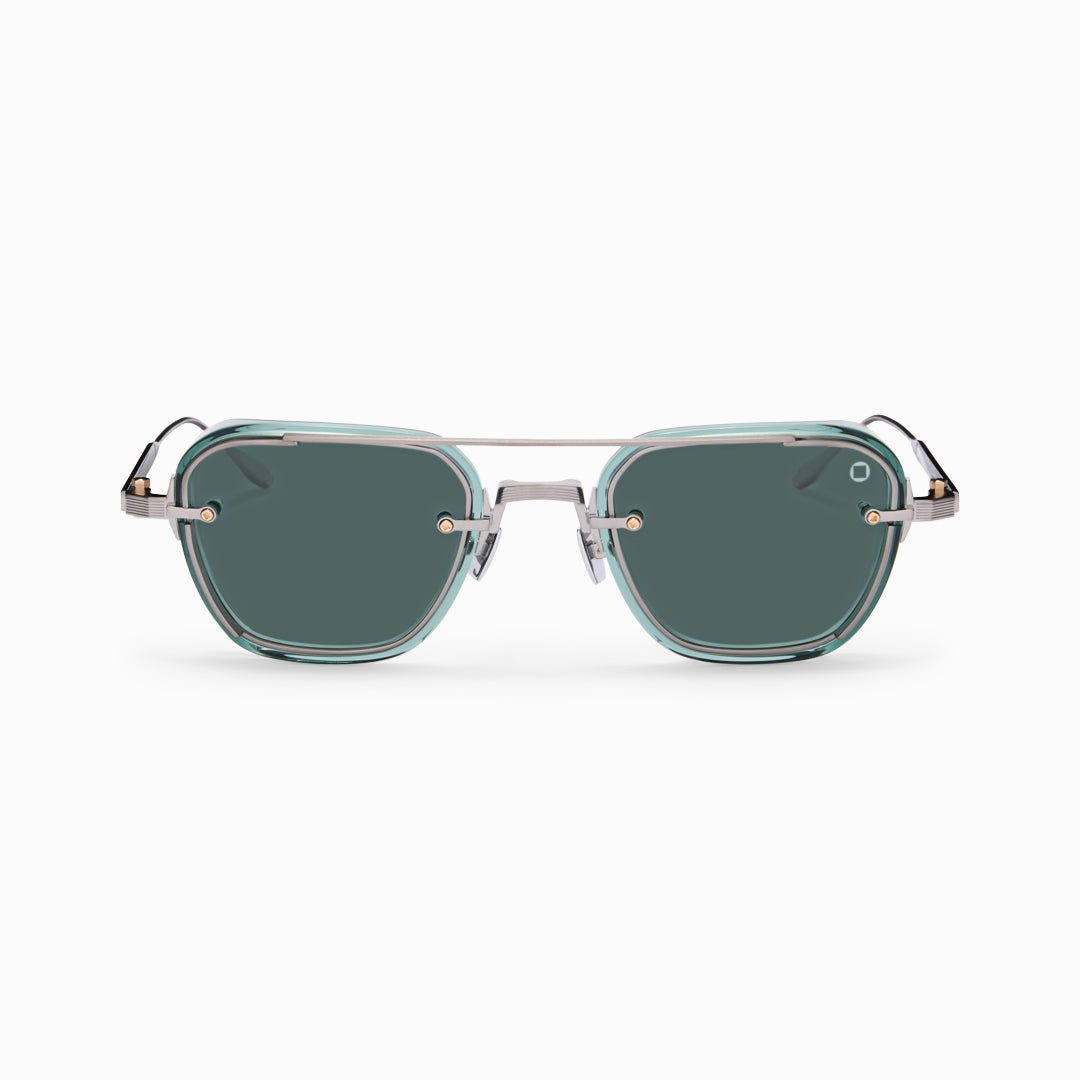 Akoni Horizon Jura occhiali da sole verde smeraldo