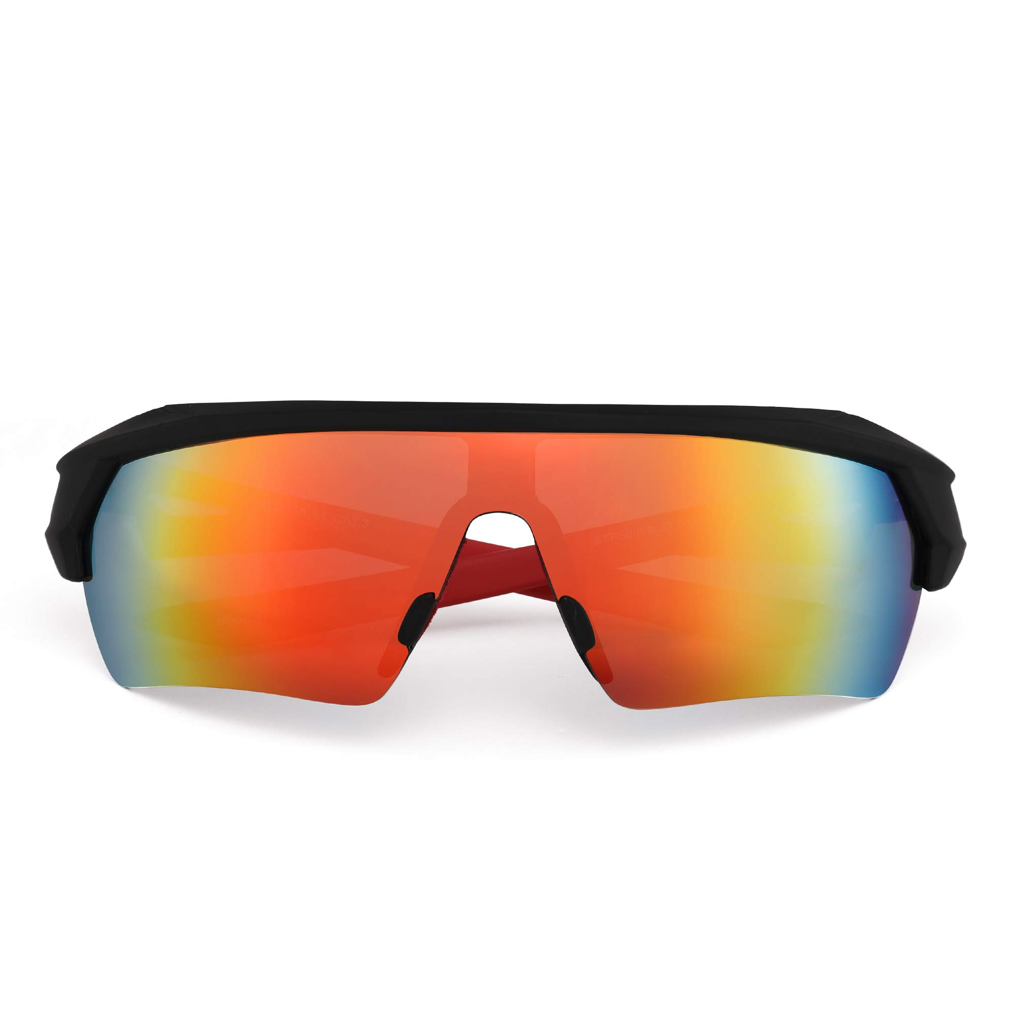Glindar Shield occhiali da sole sportivi polarizzati blu