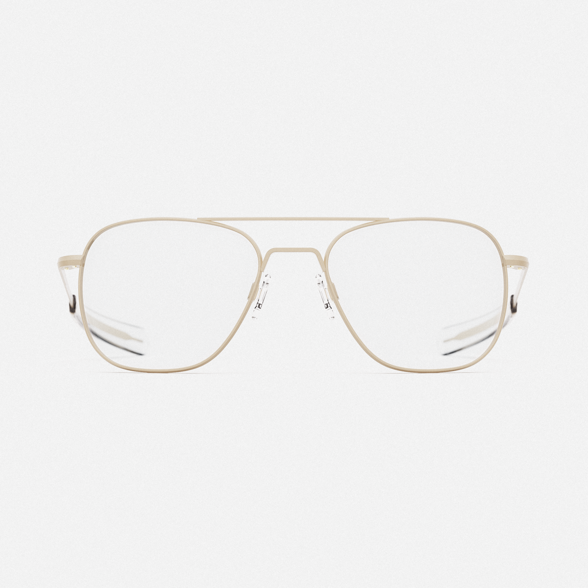 Randolph Class A Aviator occhiali da vista sabbia trasparenti