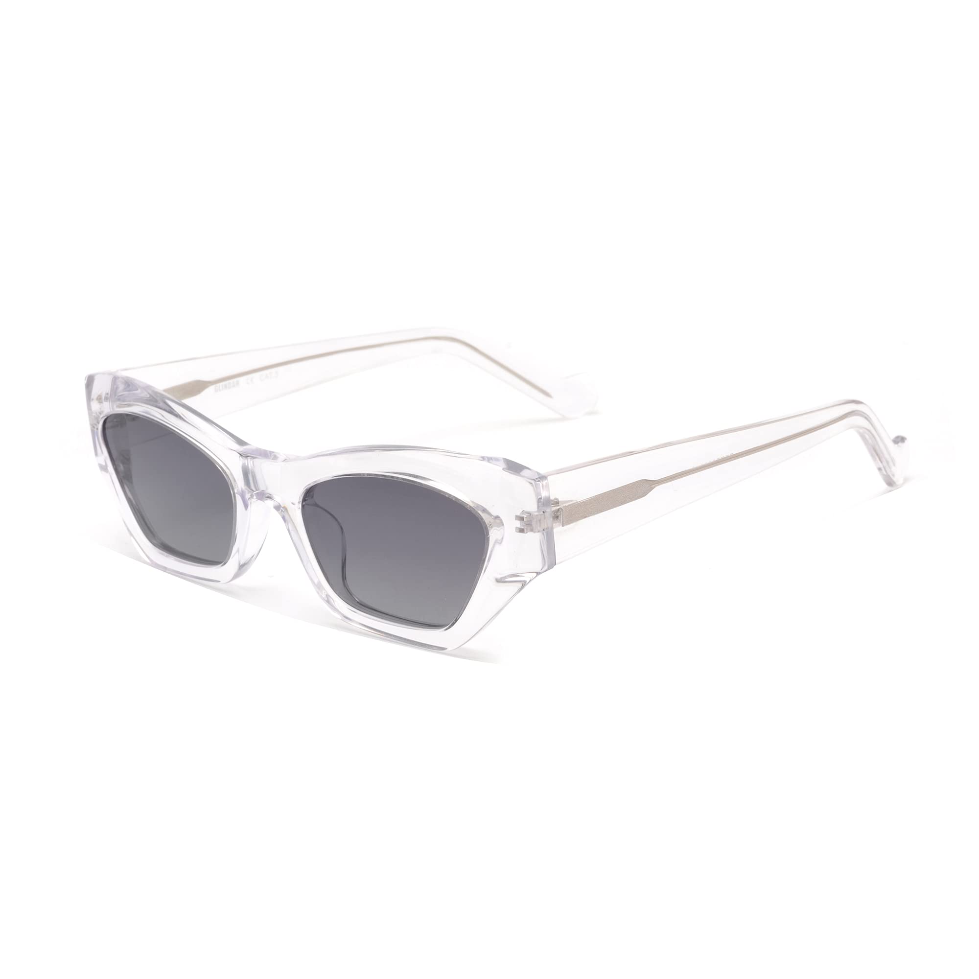 Glindar Cat Eye occhiali da sole polarizzati donna acetato