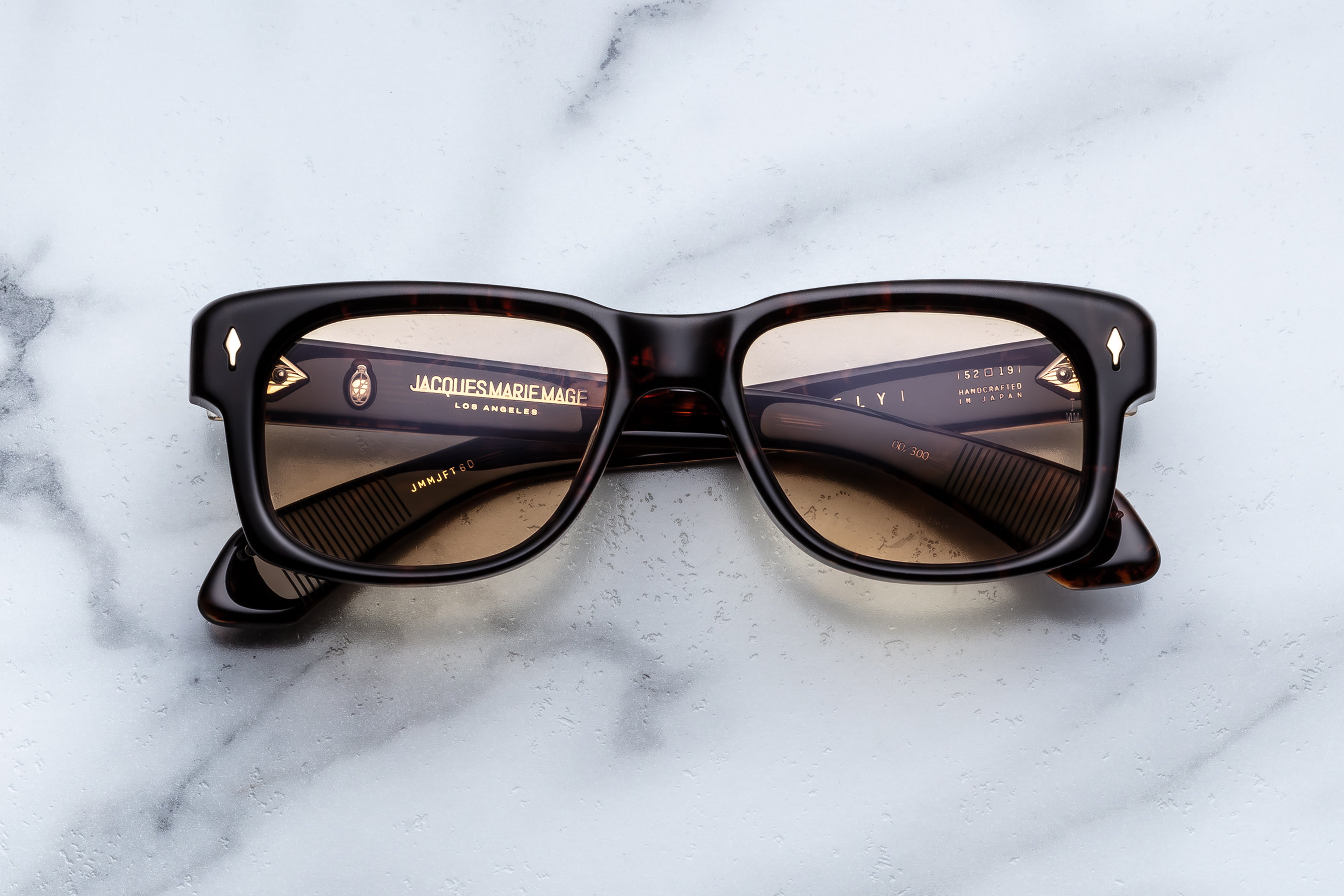 Jacques Marie Mage Jeff Goldblum Fly occhiali da sole