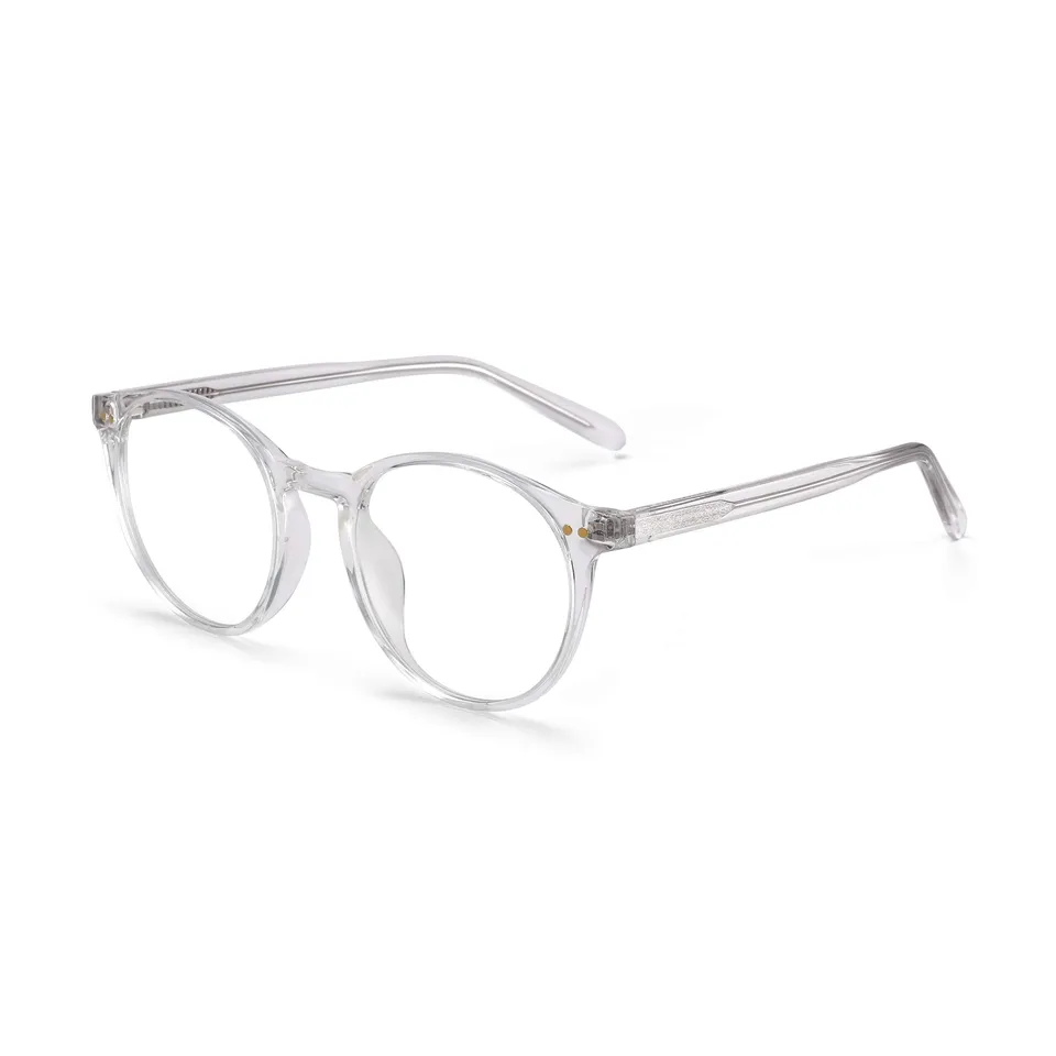 Glindar Retro Rotondi occhiali luce blu donna TR90