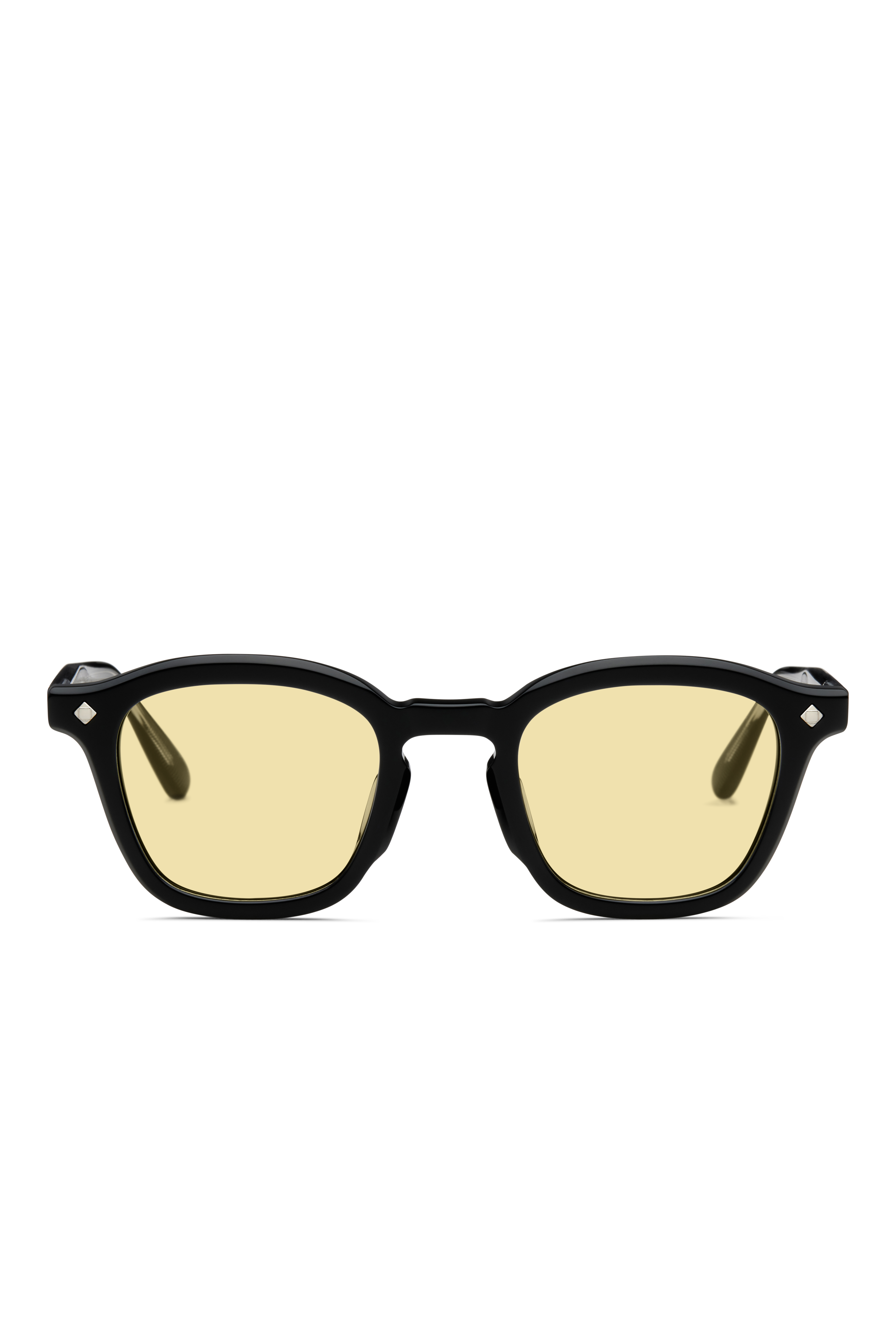 Lunetterie Générale Cognac occhiali da sole nero grigio quadrati