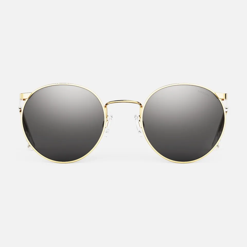 Randolph P3 Occhiali da Sole 23K Oro Grigio Polarizzati