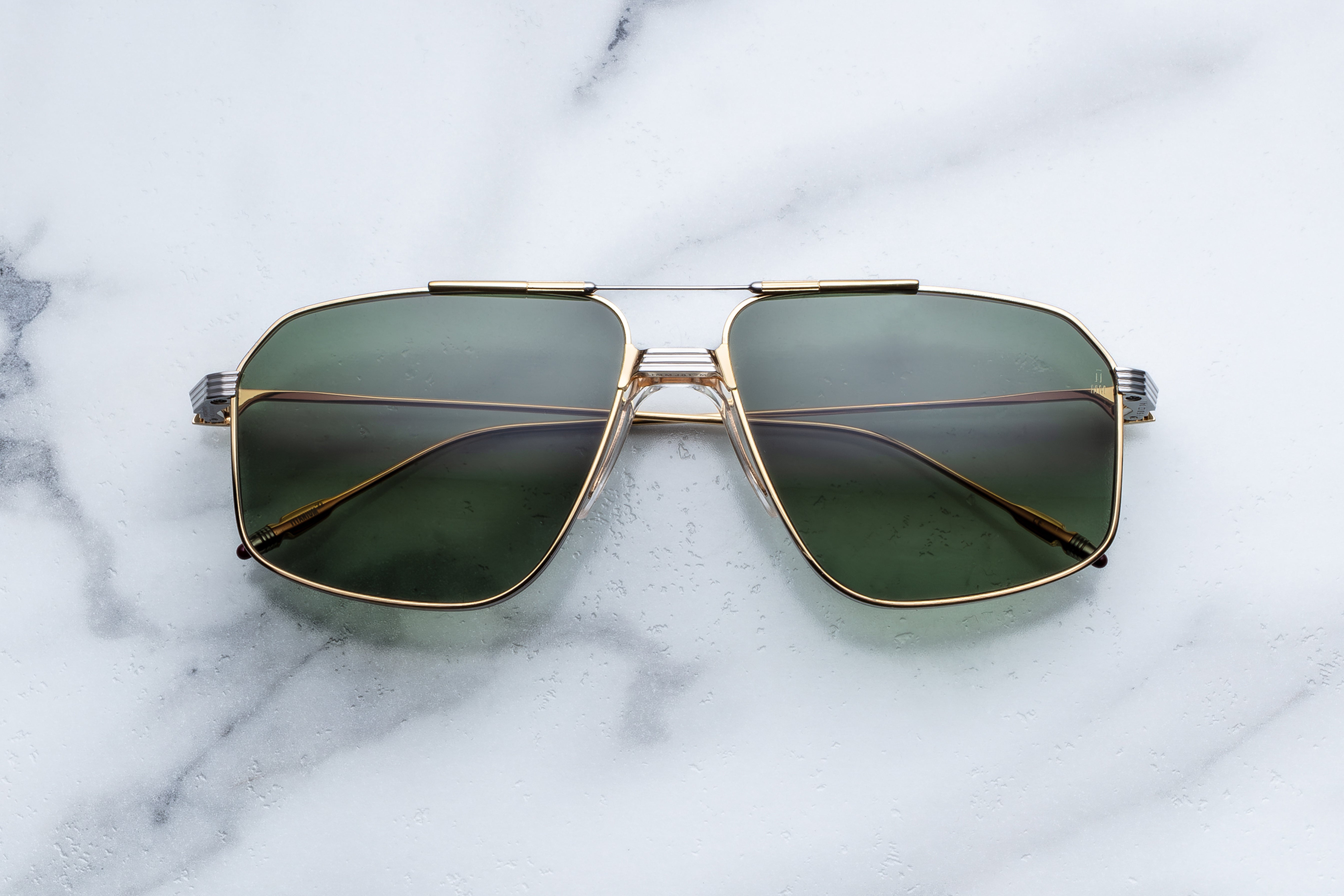 Jacques Marie Mage Jagger occhiali da sole L6-Cypress protezione UV