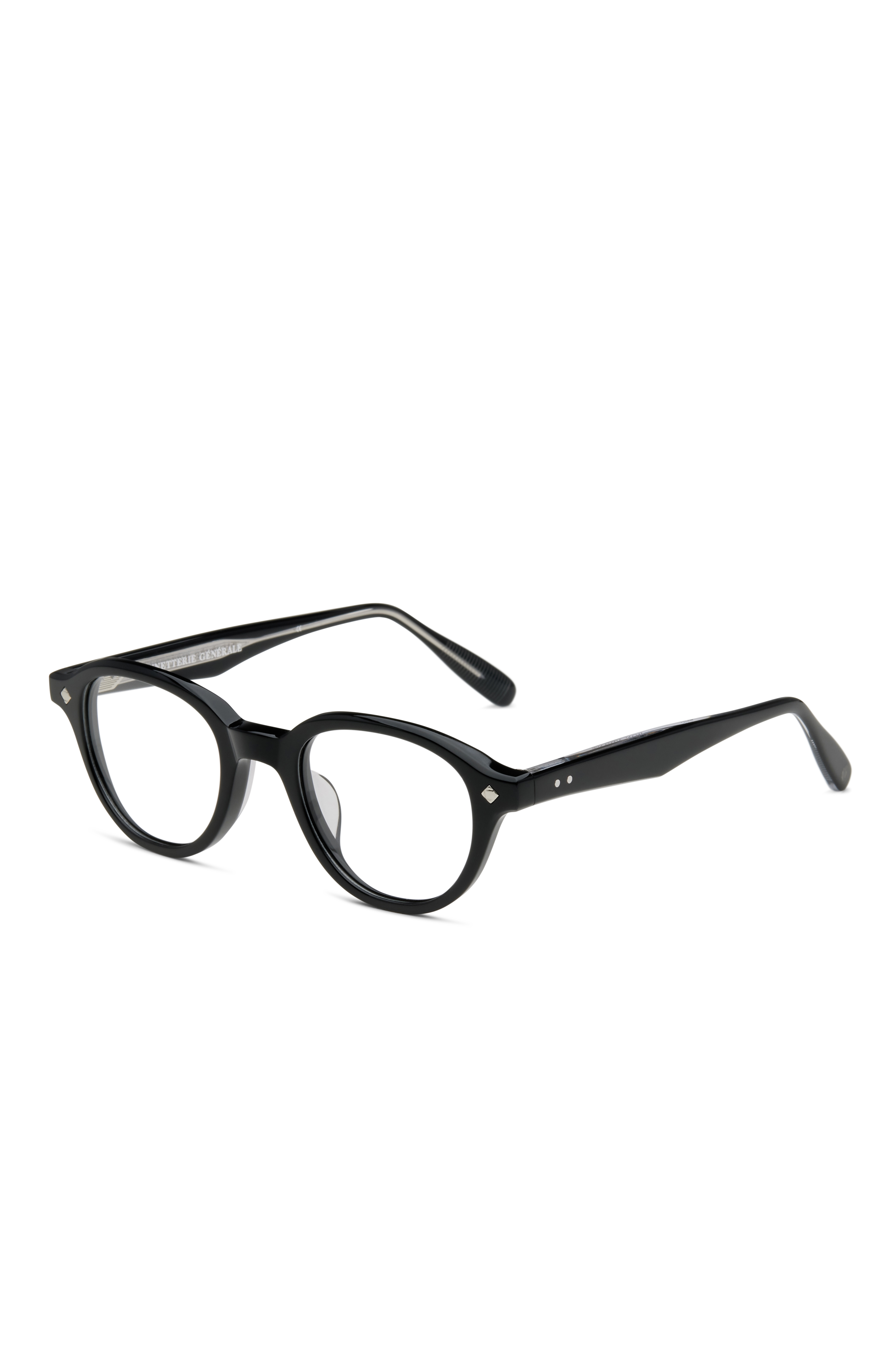 Lunetterie Generale Bon Vivant occhiali vista nero acetato