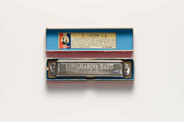 Jacques Marie Mage Hohner Marine Band armonica prebellica