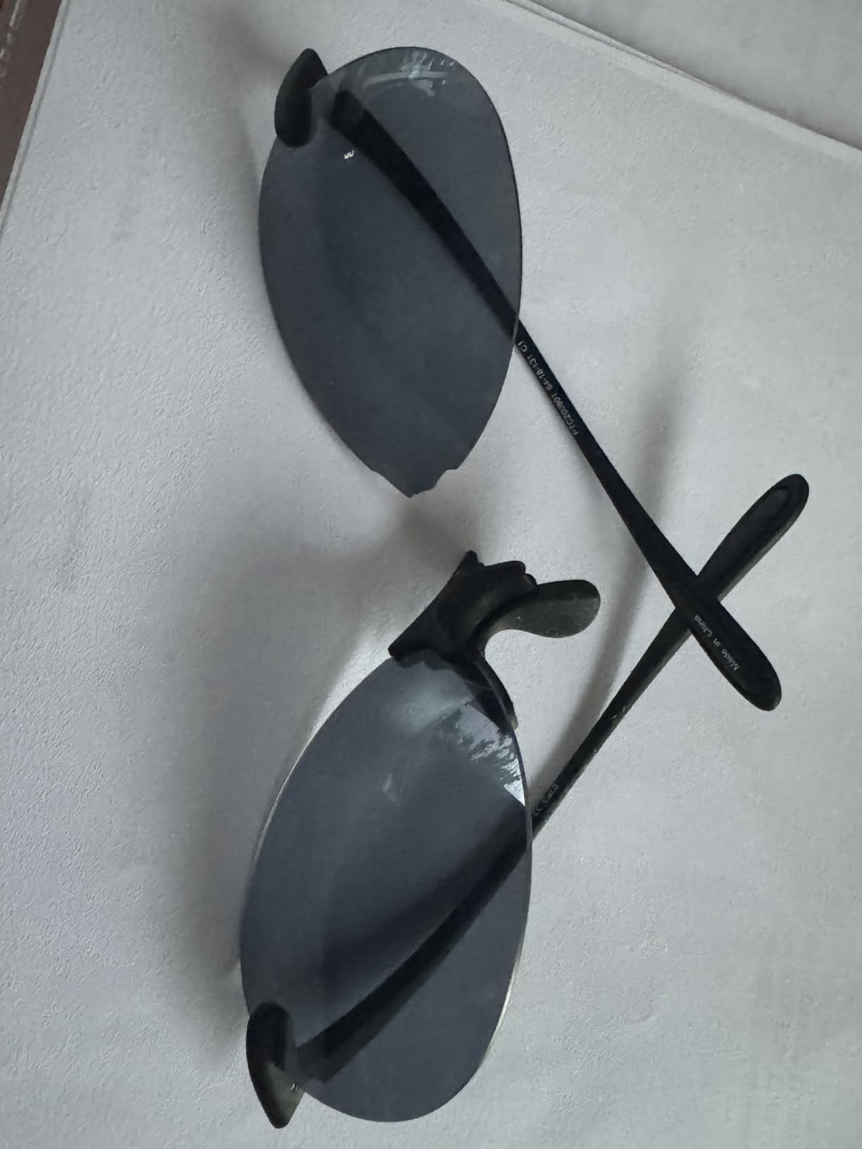 Glindar Pilot TR90 occhiali da sole sportivi senza montatura