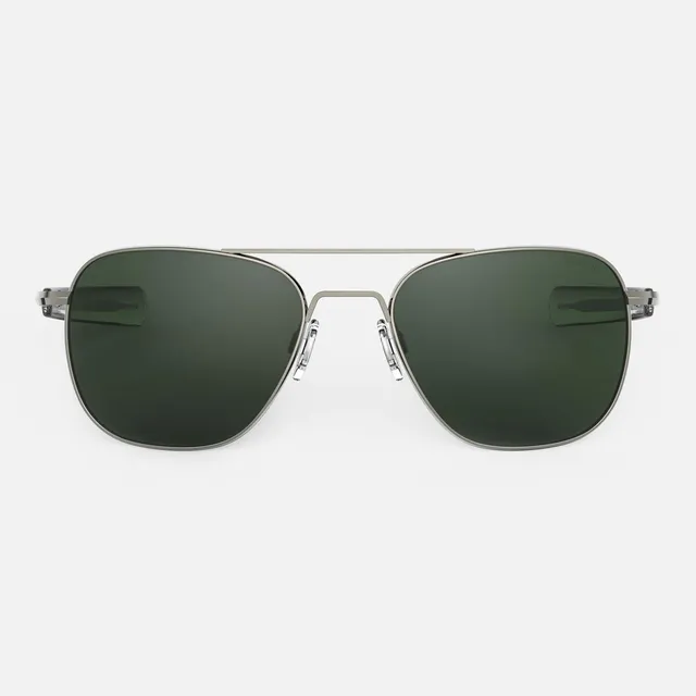Randolph Aviator Gunmetal AGX occhiali da sole graduati verdi