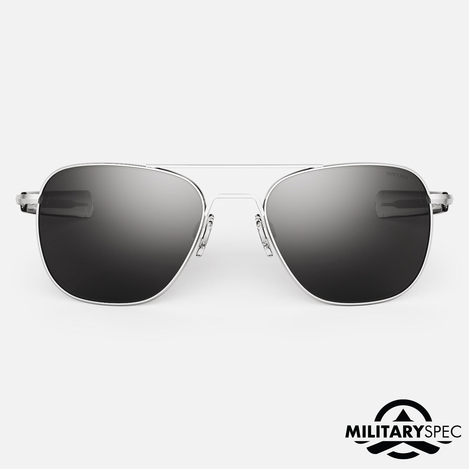 Randolph Aviator Military Special Edition occhiali sole chrome grigio