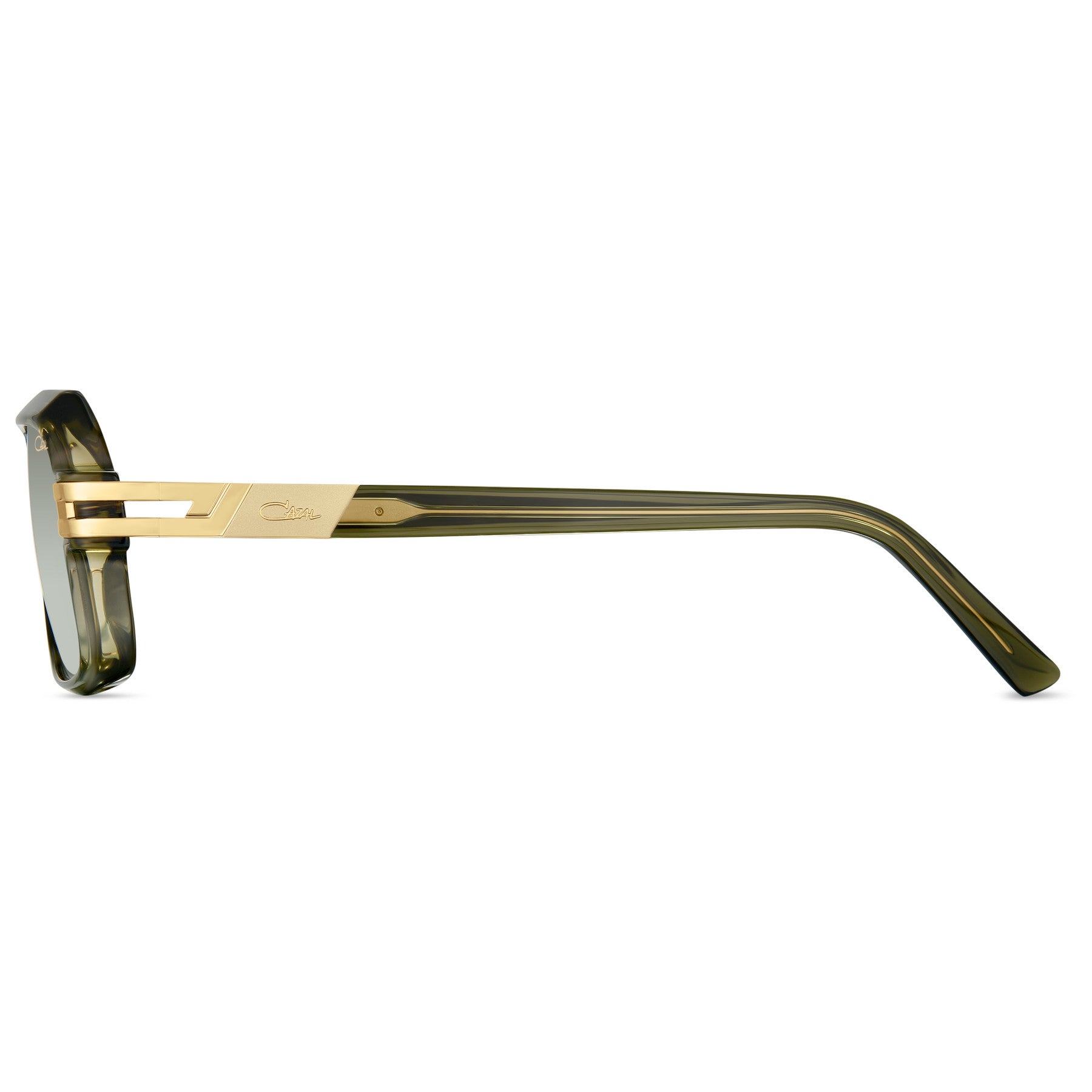 Cazal 6037/3 occhiali da sole kaki-oro uomo