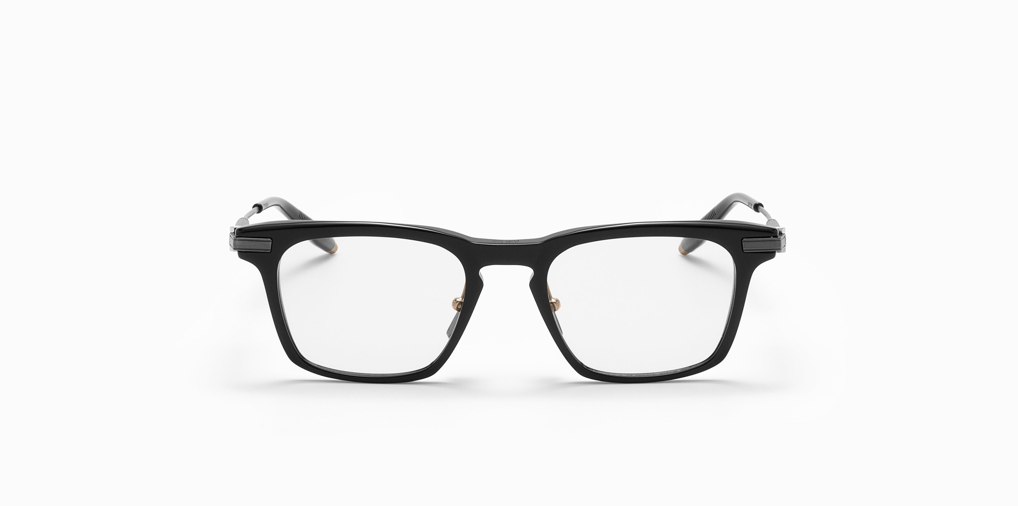 Akoni Horizon Zenith 50 montatura vista nero acetato