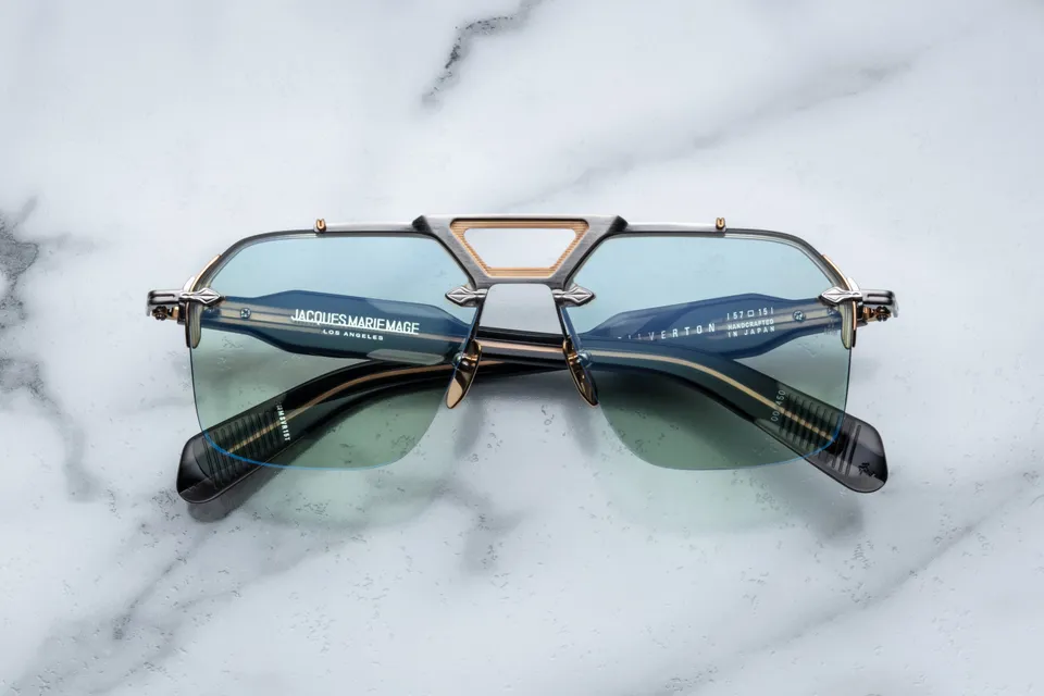 Jacques Marie Mage Silverton 15T Mentha occhiali da sole Jeulep