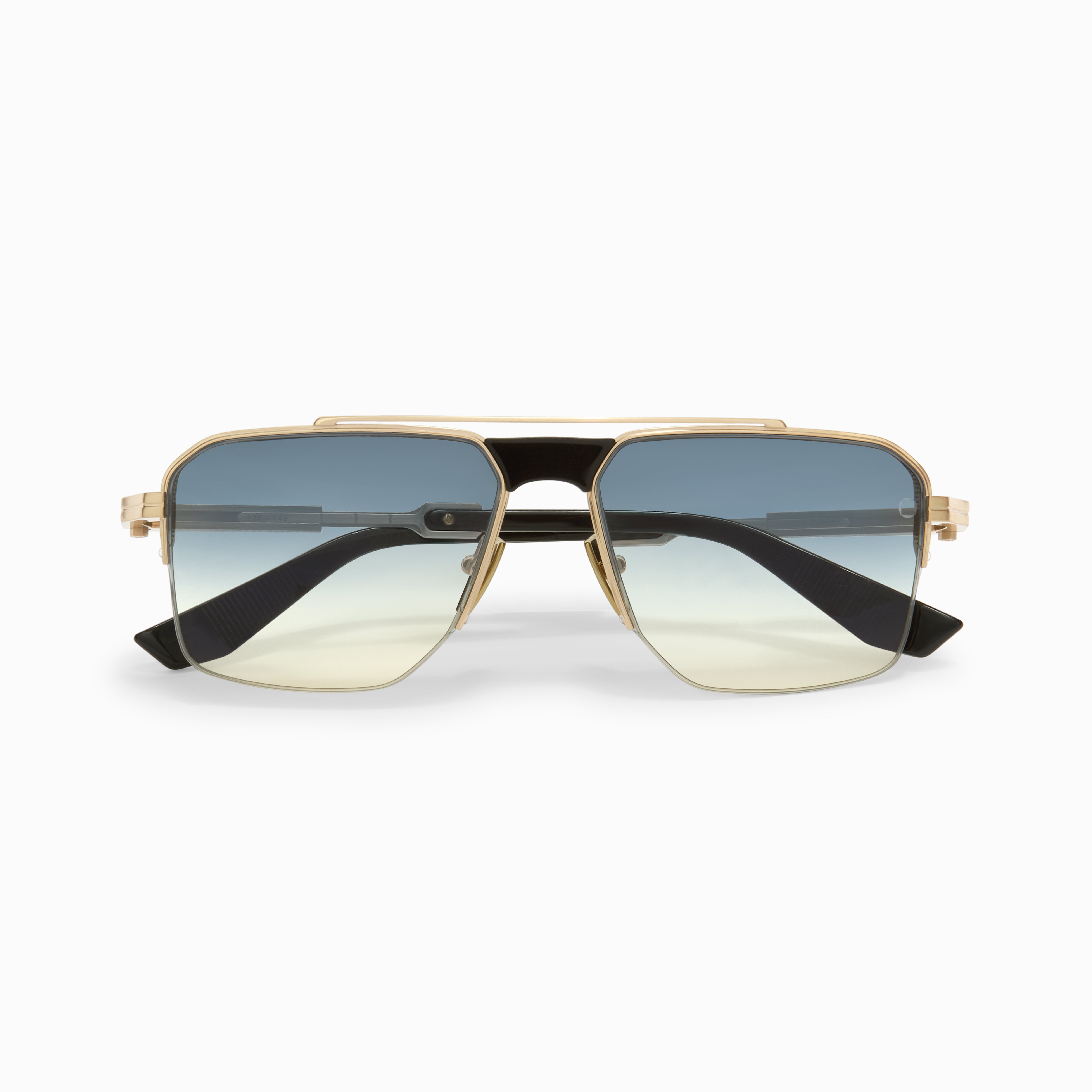 Akoni Horizon Starliner occhiali da sole Brushed 12k Gold uomo